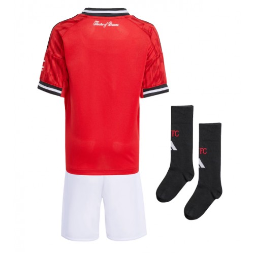 Manchester United Replika Hemmatröja Barn 2025-26 Kortärmad (+ Korta byxor) Manchester United Replika Hemmatröja Barn 2025-26 Kortärmad (+ Korta byxor)